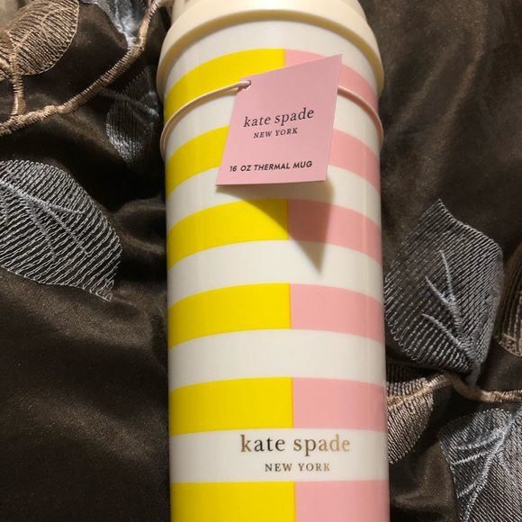 Two tone stripe Insulated Thermal Mug
